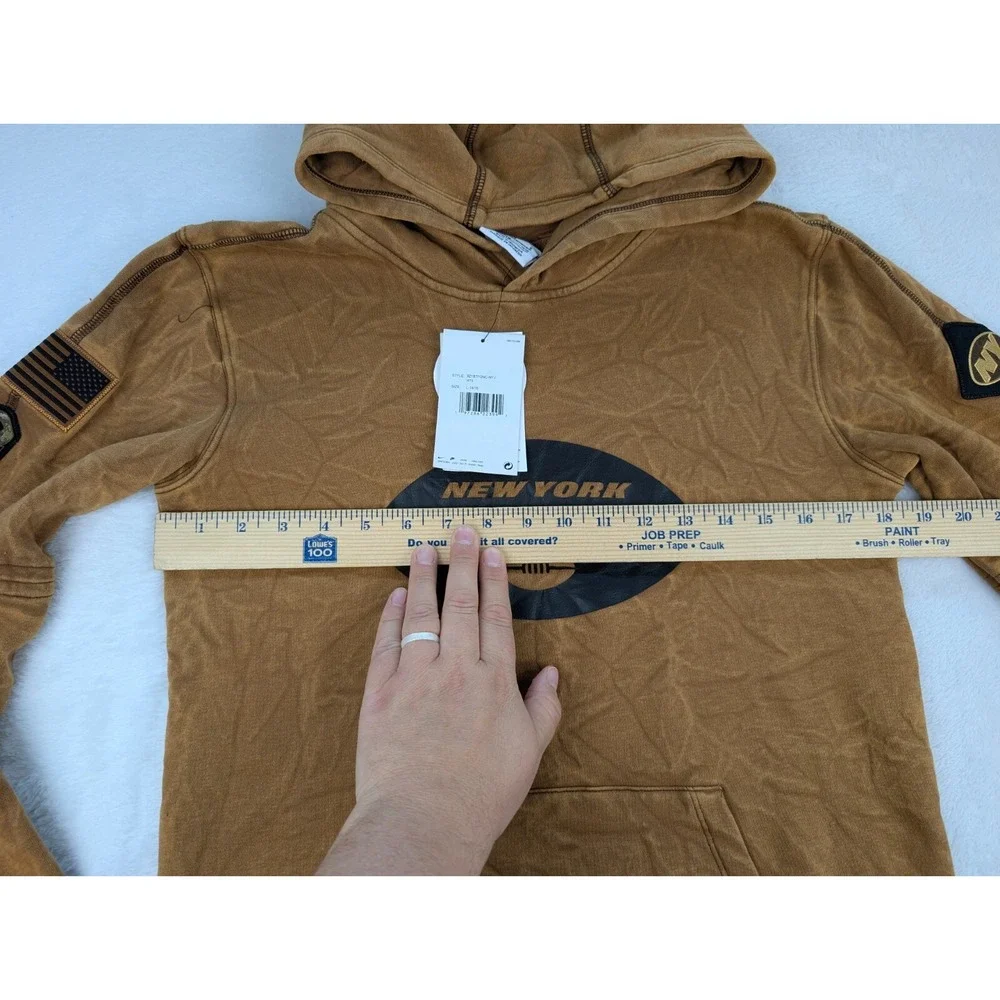 New‎ York Jets Salute to Service Nike Hoodie Youth Large Brown NFL NWT